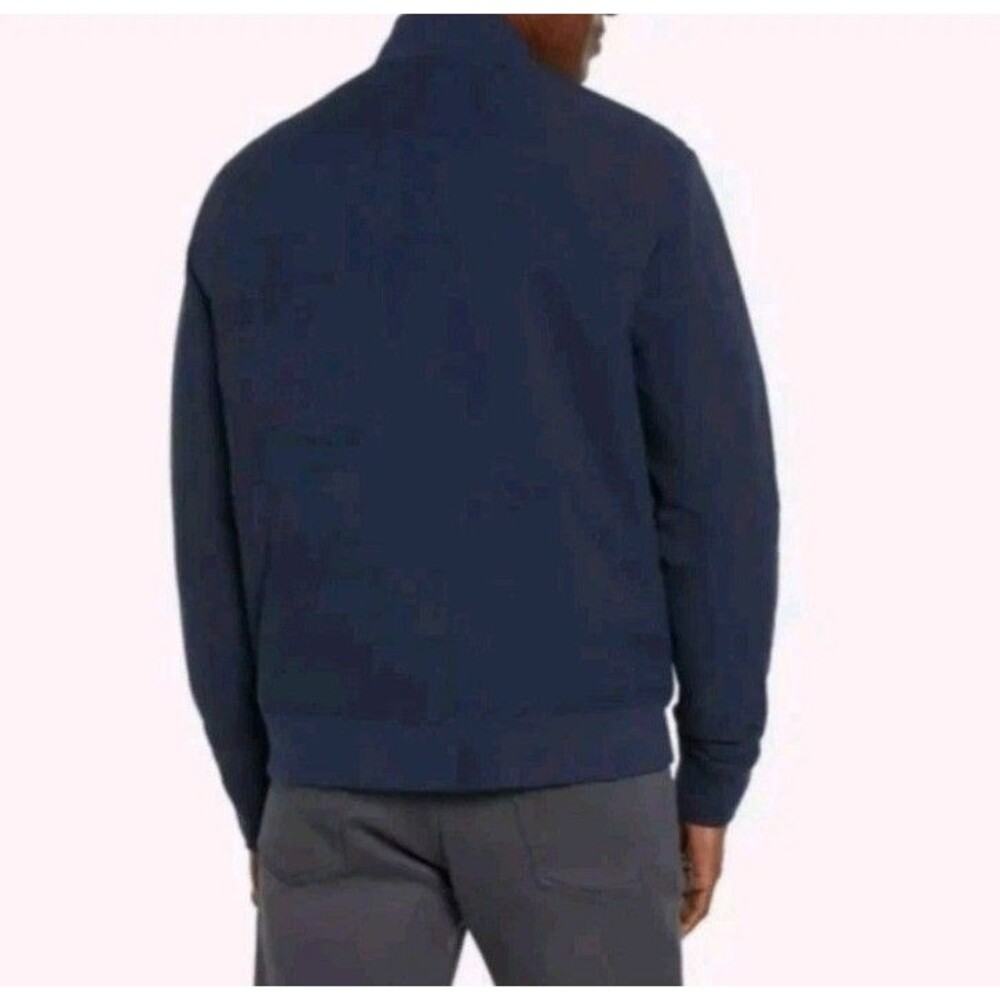 Banana Republic Men’s Bomber Jacket, Blue,‎ XL - Picture 2 of 6